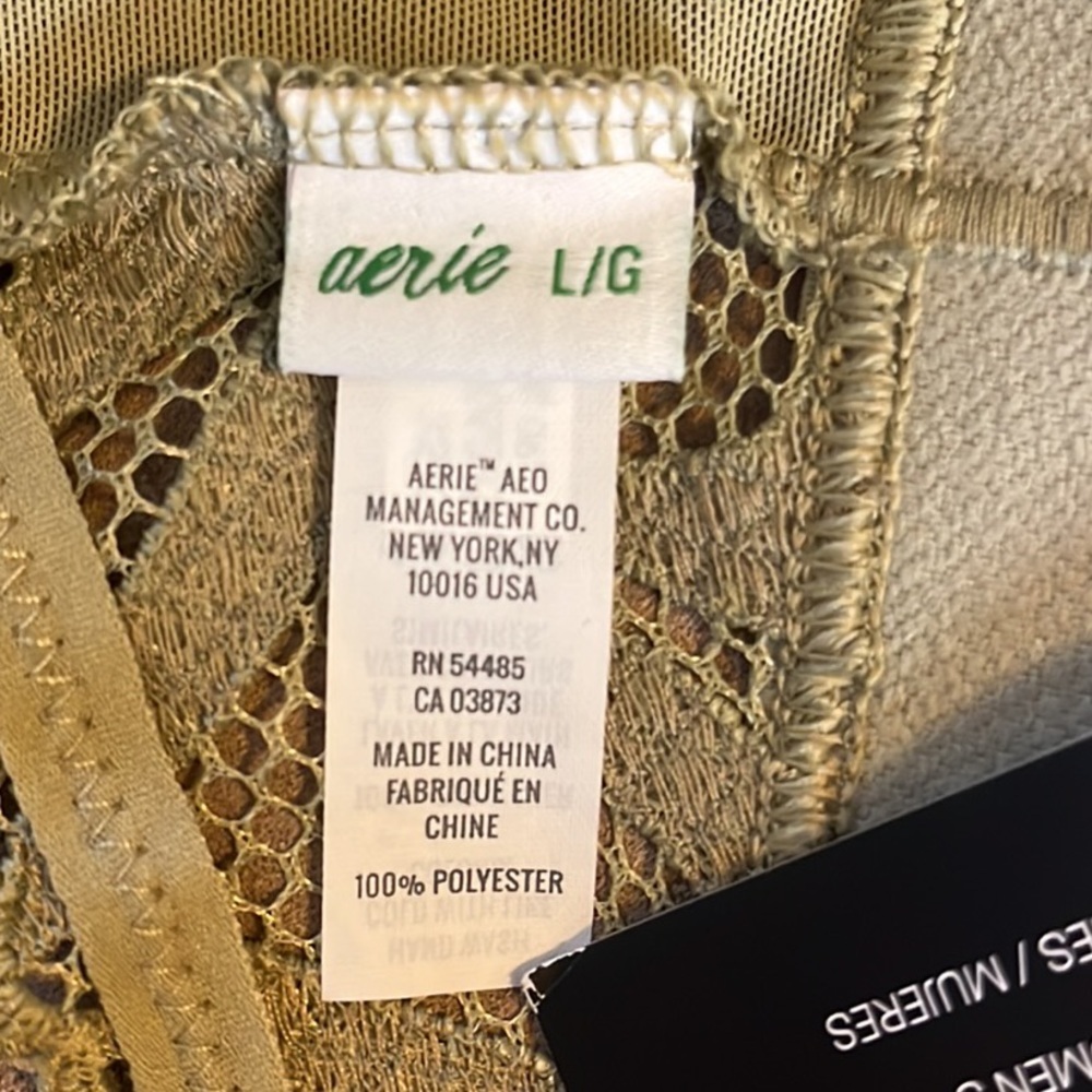 Aerie Large Green Bralette - Picture 5 of 5